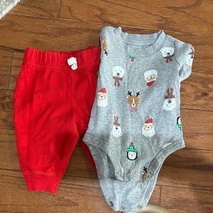 Baby boy Carter’s Christmas outfit